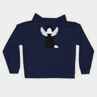 Guardian Angel: Border Collie Kids Hoodie